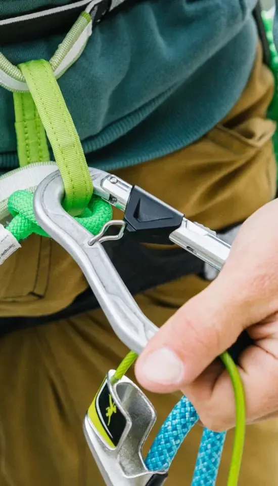 Edelrid HMS Bulletproof Belay Fixed Gate Carabiner