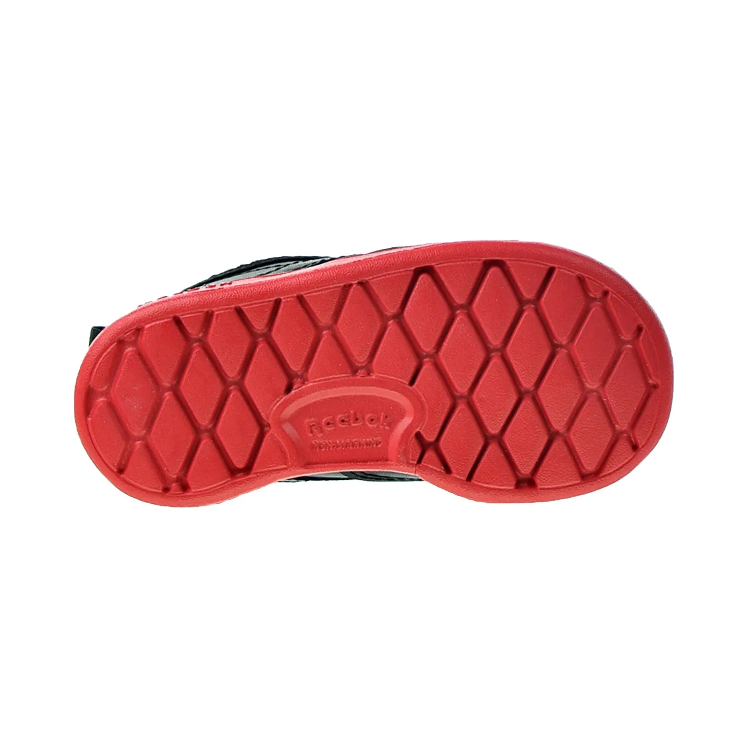 Reebok Cardi B Coated Club C Slip On Toddlers' Shoes Core Black-Vector Red