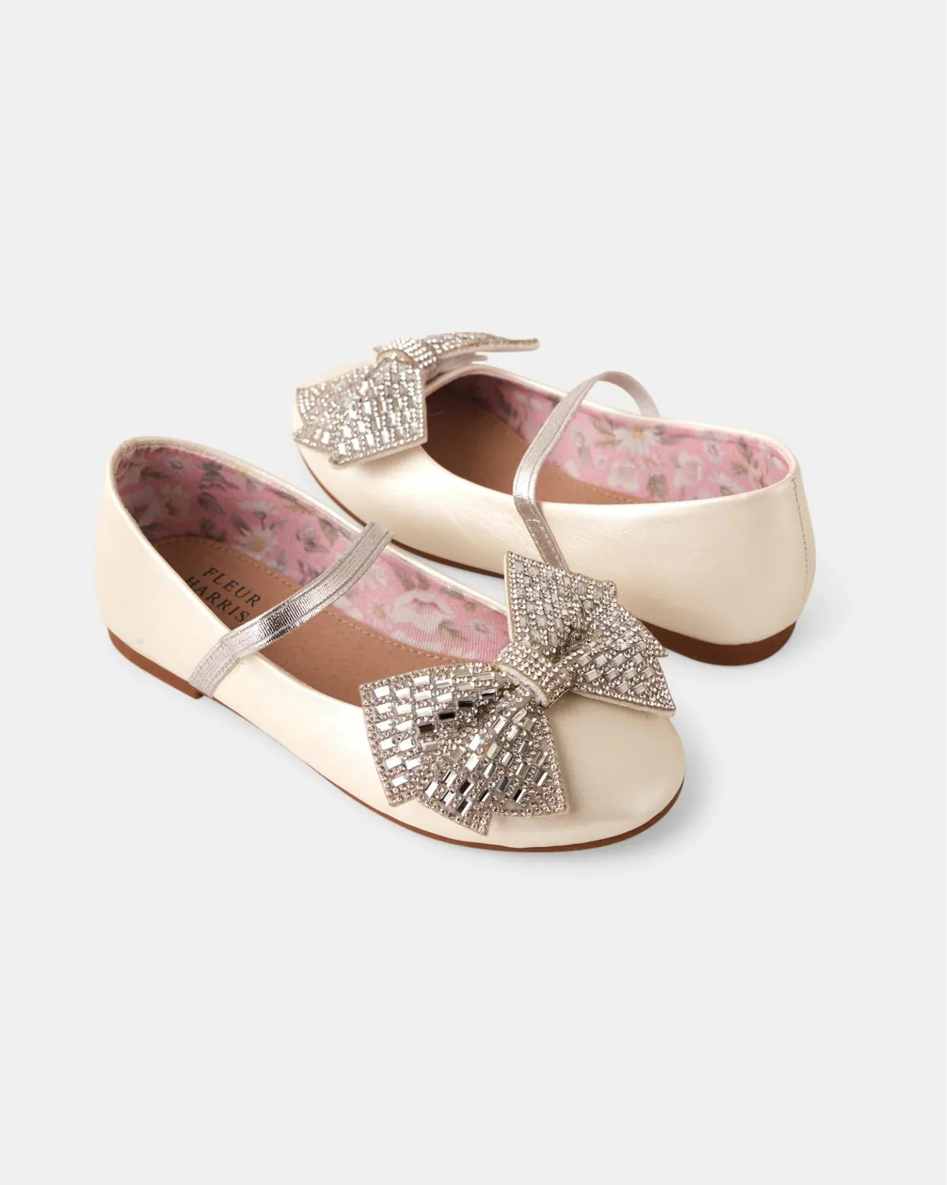 WALNUT MELBOURNE DAZZLE BALLET FLAT